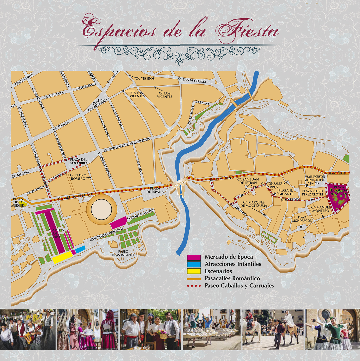 Espacios de la Fiesta (Mapa)