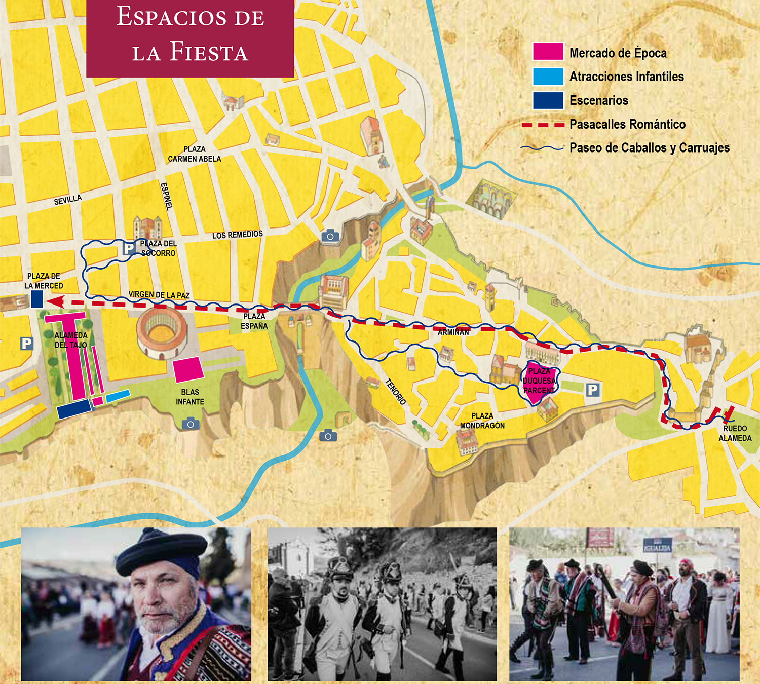 Espacios de la Fiesta (Mapa)